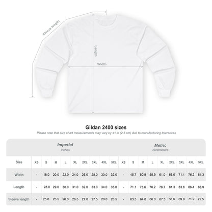 Political Long Sleeve Tee — 'Trump 2024' Flag Front & 'White Skin Right Skin' Back